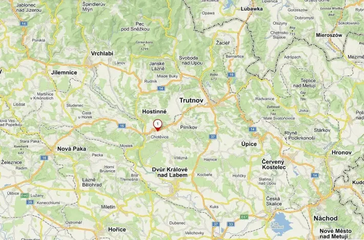 Prodej pole, Chotěvice, 2083 m2