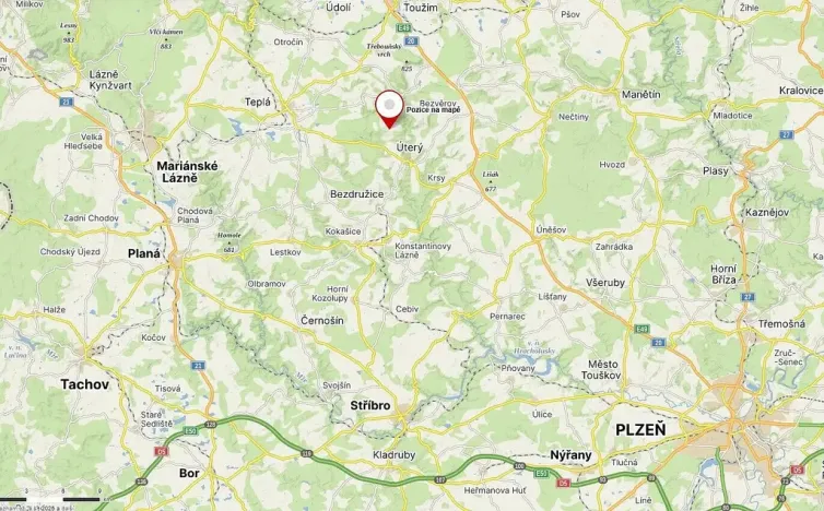Prodej pole, Úterý - Vidžín, 11289 m2