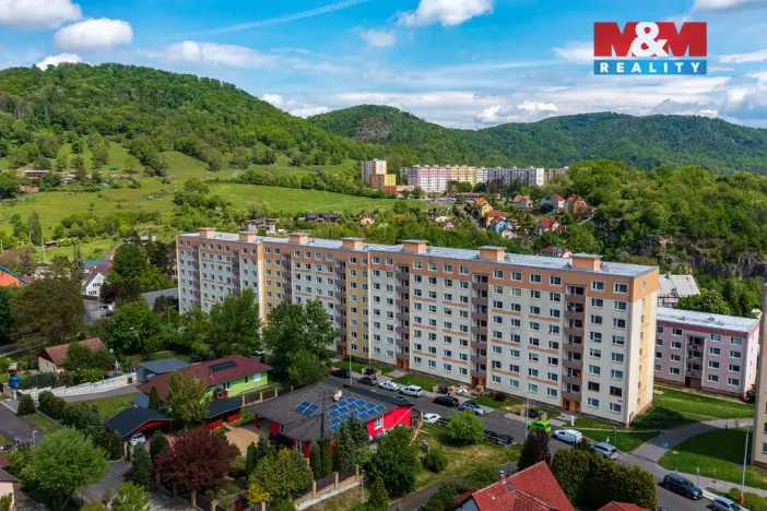 Prodej bytu 1+1, Ústí nad Labem - Neštěmice, Na Výšině, 35 m2