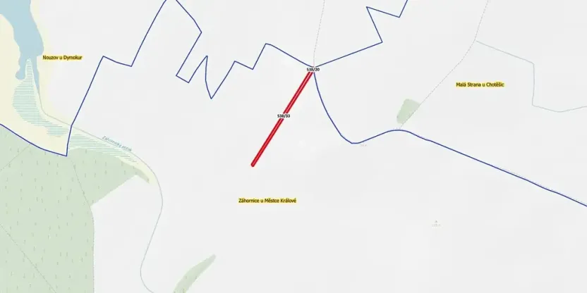Prodej pole, Záhornice, 2690 m2