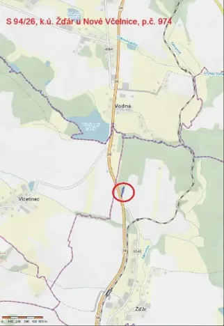 Prodej lesa, Žďár, 1305 m2
