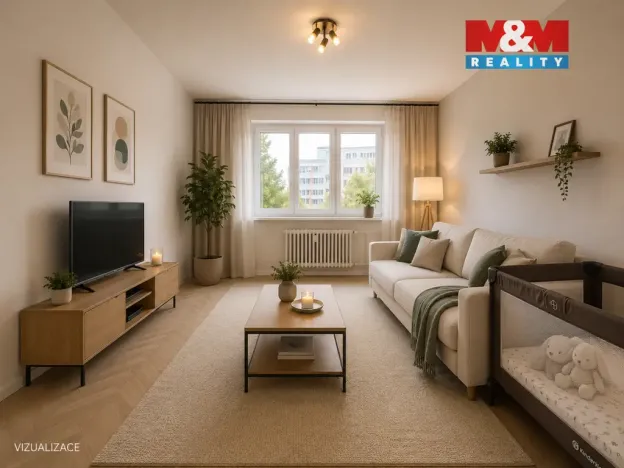 Prodej bytu 3+1, Uherský Brod, Družstevní, 71 m2