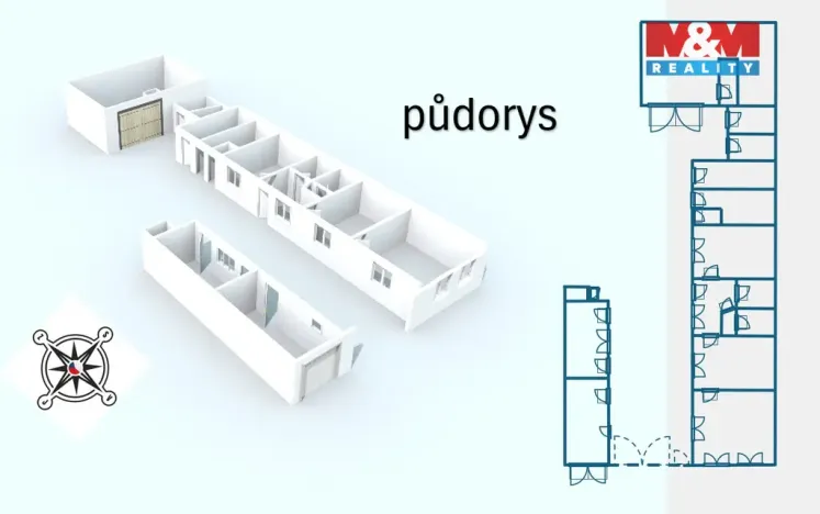 Prodej rodinného domu, Senice, Hlavní, 77 m2