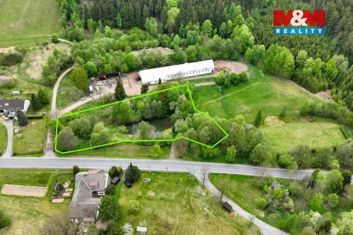 Prodej louky, Věcov - Roženecké Paseky, 4338 m2