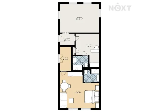 Prodej rodinného domu, Vimperk, Kostelní, 70 m2