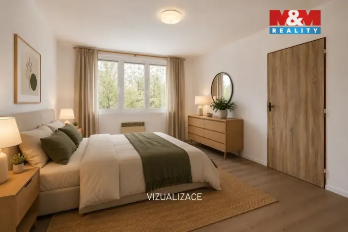 Prodej bytu 3+1, Černovice, Tyršova, 64 m2