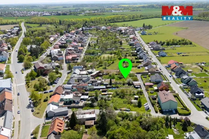 Prodej zahrady, Majetín, Polní, 682 m2