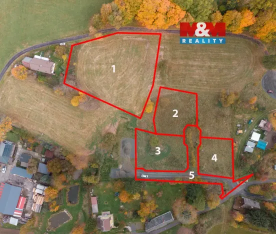 Prodej pozemku pro bydlení, Podhradí, 1091 m2