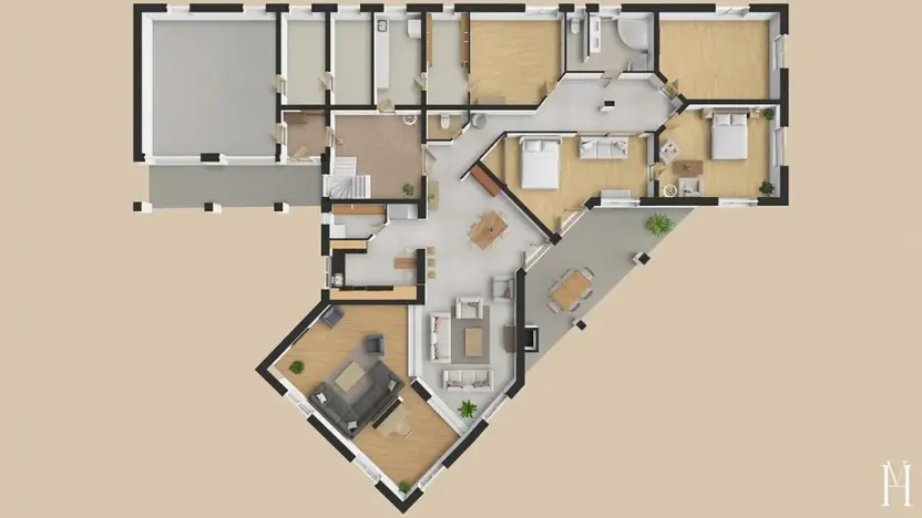Prodej rodinného domu, Zruč-Senec, Na výsluní, 550 m2