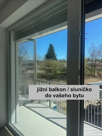 Pronájem bytu 1+kk, Jablonec nad Nisou, Jezdecká, 42 m2