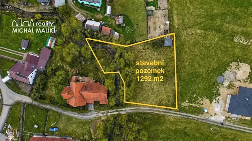Prodej pozemku pro bydlení, Kozlovice, 1292 m2