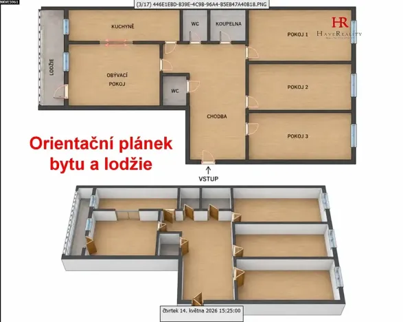 Prodej bytu 4+1, Vlašim, Lidická, 95 m2