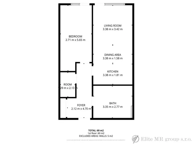 Pronájem bytu 2+kk, Mladá Boleslav, Na Radouči, 60 m2