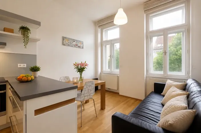 Pronájem bytu 2+kk, Praha - Žižkov, Žižkovo náměstí, 59 m2
