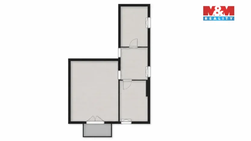 Prodej bytu 2+kk, Golčův Jeníkov, Chotěbořská, 50 m2