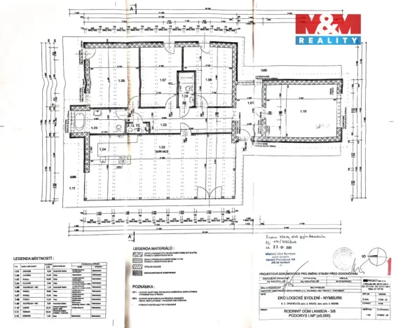 Prodej rodinného domu, Nymburk - Drahelice, Na Hroudách 2, 152 m2