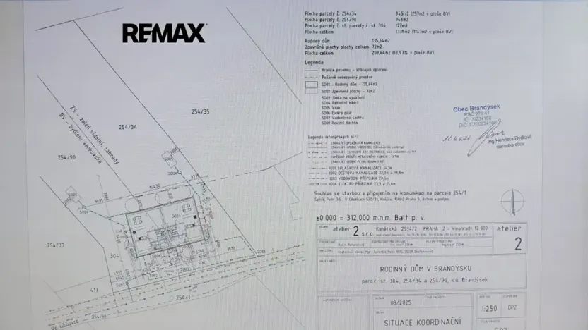 Prodej pozemku pro bydlení, Brandýsek, Ve višňovce, 1735 m2