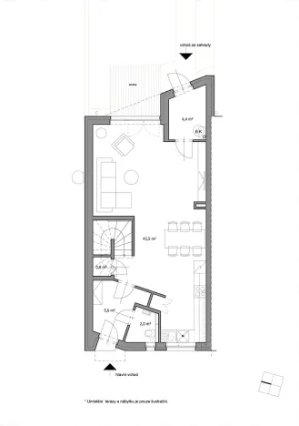 Prodej bytu 4+kk, Milovice, Topolová, 110 m2