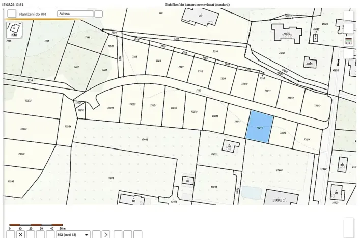 Prodej pozemku pro bydlení, Teplice, Buková, 613 m2