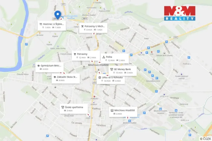 Prodej rodinného domu, Mnichovo Hradiště, Klášterská, 102 m2