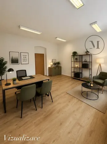 Pronájem kanceláře, České Budějovice, Nádražní, 180 m2