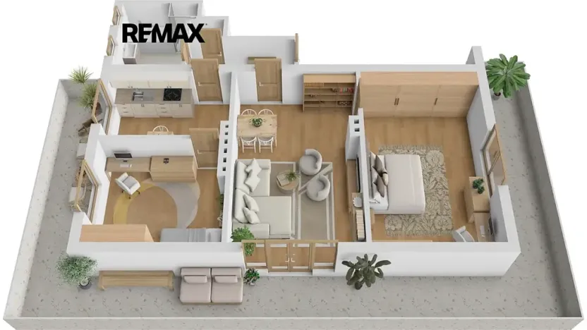 Pronájem bytu 3+1, Praha - Břevnov, Junácká, 75 m2