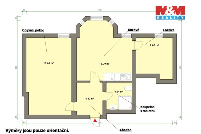 Prodej bytu 3+kk, Mariánské Lázně, Lidická, 55 m2