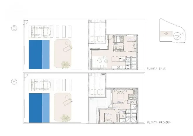 Prodej rodinného domu, San Pedro del Pinatar, Murcia, Španělsko, 125 m2