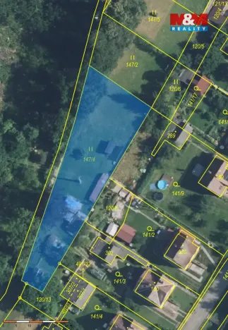 Prodej louky, Sebranice, 1519 m2