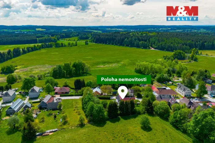 Prodej rodinného domu, Nová Bystřice - Hůrky, 63 m2
