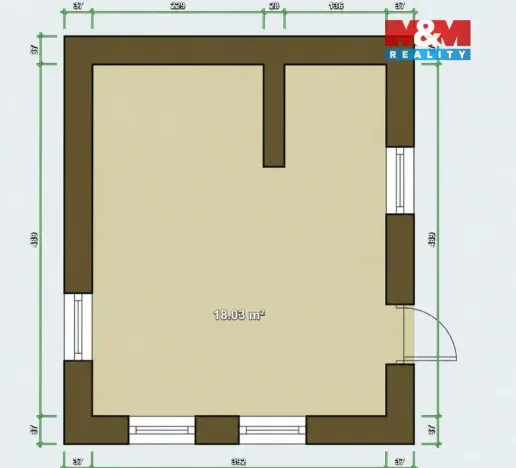 Prodej zahrady, Chodová Planá - Pístov, 186 m2