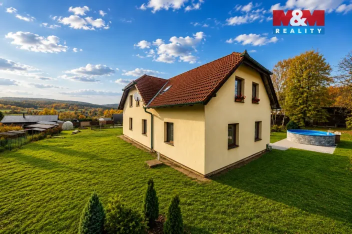 Prodej rodinného domu, Hřiměždice, 325 m2