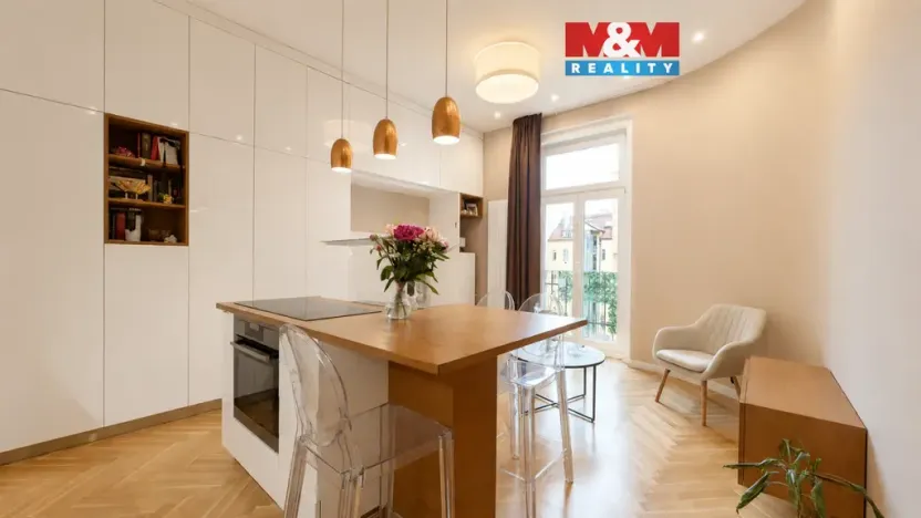 Pronájem bytu 1+kk, Praha - Holešovice, Šimáčkova, 35 m2