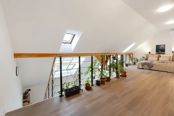 Prodej bytu 2+kk, Praha - Karlín, Peckova, 77 m2