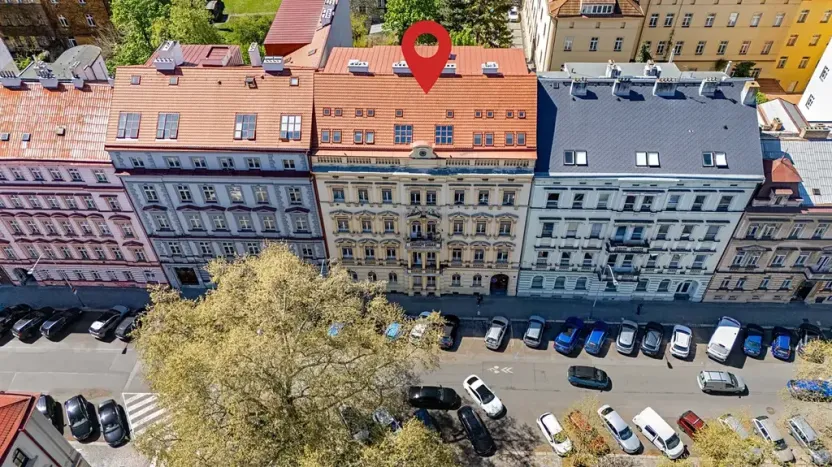 Prodej bytu 2+kk, Praha - Karlín, Peckova, 77 m2