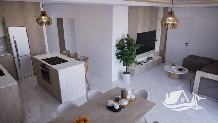 Prodej bytu 2+kk, Deryneia, Kypr, 50 m2