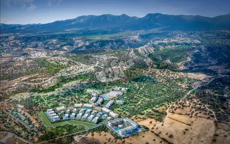 Prodej bytu 1+1, Agios Amvrosios Keryneias, Kypr, 47 m2