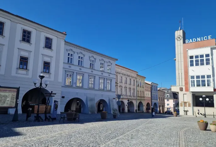 Pronájem obchodního prostoru, Příbor, náměstí Sigmunda Freuda, 153 m2