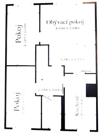 Prodej bytu 2+kk, Praha, 45 m2