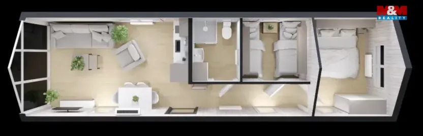 Prodej rodinného domu, Jevíčko, 56 m2