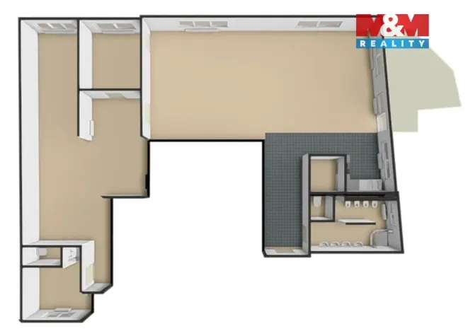 Pronájem komerční nemovitosti, Zdiby - Přemyšlení, U Továrny, 175 m2
