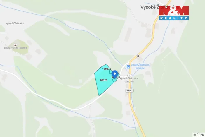 Prodej pozemku pro bydlení, Hanušovice - Vysoké Žibřidovice, 5203 m2