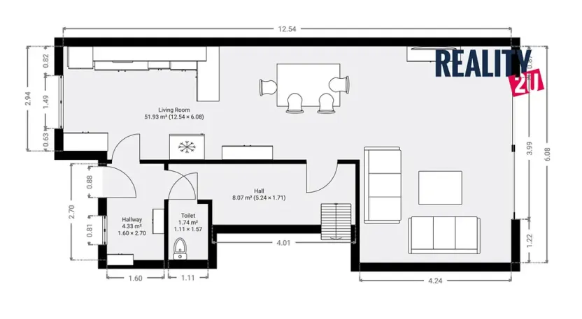 Pronájem rodinného domu, Třebíč, Kpt. Nálepky, 209 m2