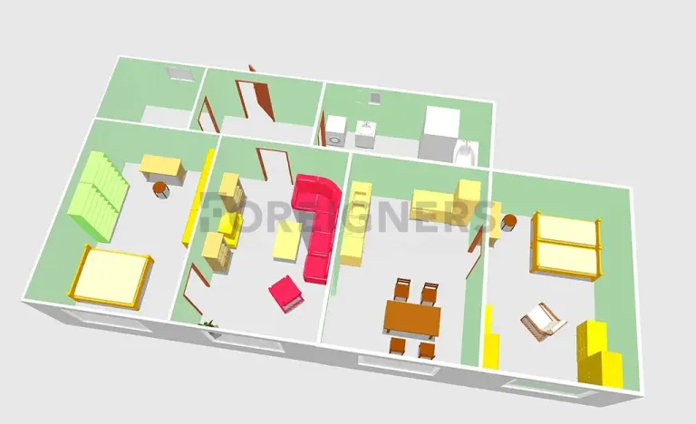 Pronájem bytu 3+1, Brno, Rybářská, 100 m2