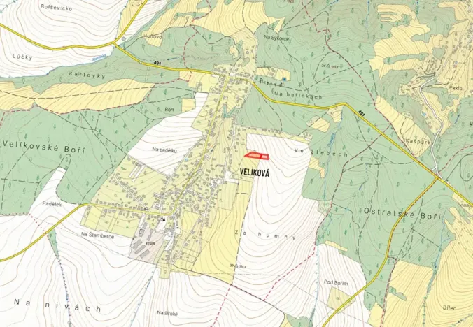 Prodej pole, Zlín, 2693 m2