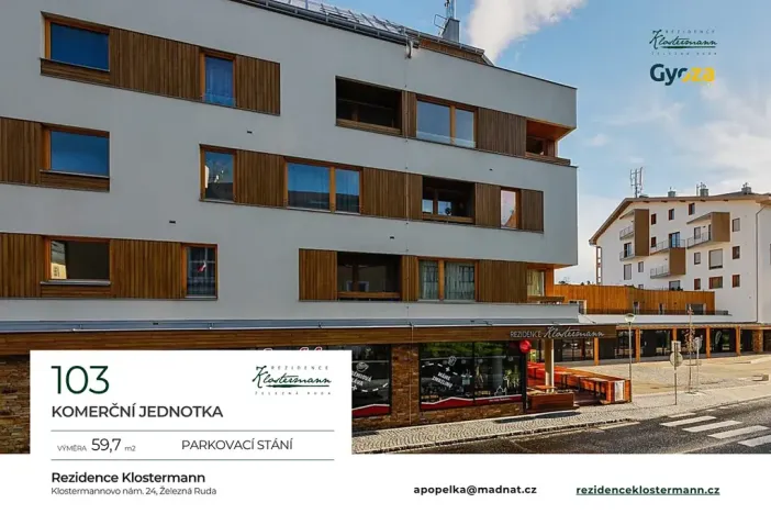 Prodej ordinace, Železná Ruda, Klostermannovo náměstí, 59 m2