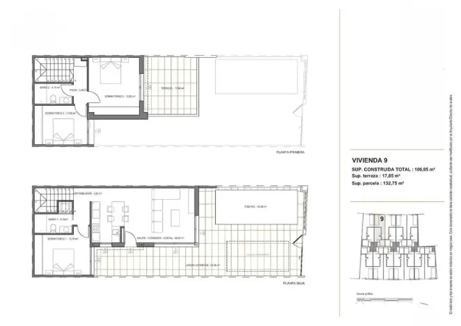 Prodej rodinného domu, Santiago de la Ribera, Murcia, Španělsko, 104 m2