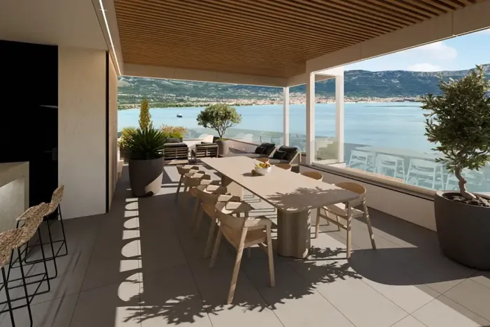 Prodej bytu 2+kk, Arbanija, Chorvatsko, 38 m2