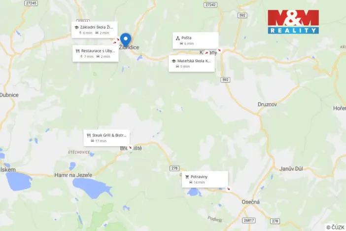 Prodej rodinného domu, Křižany - Žibřidice, 91 m2
