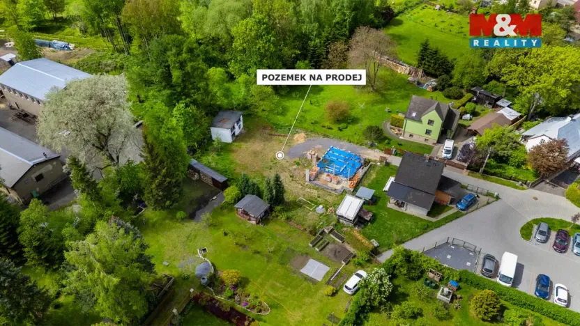 Prodej pozemku pro bydlení, Nové Město pod Smrkem, 1036 m2